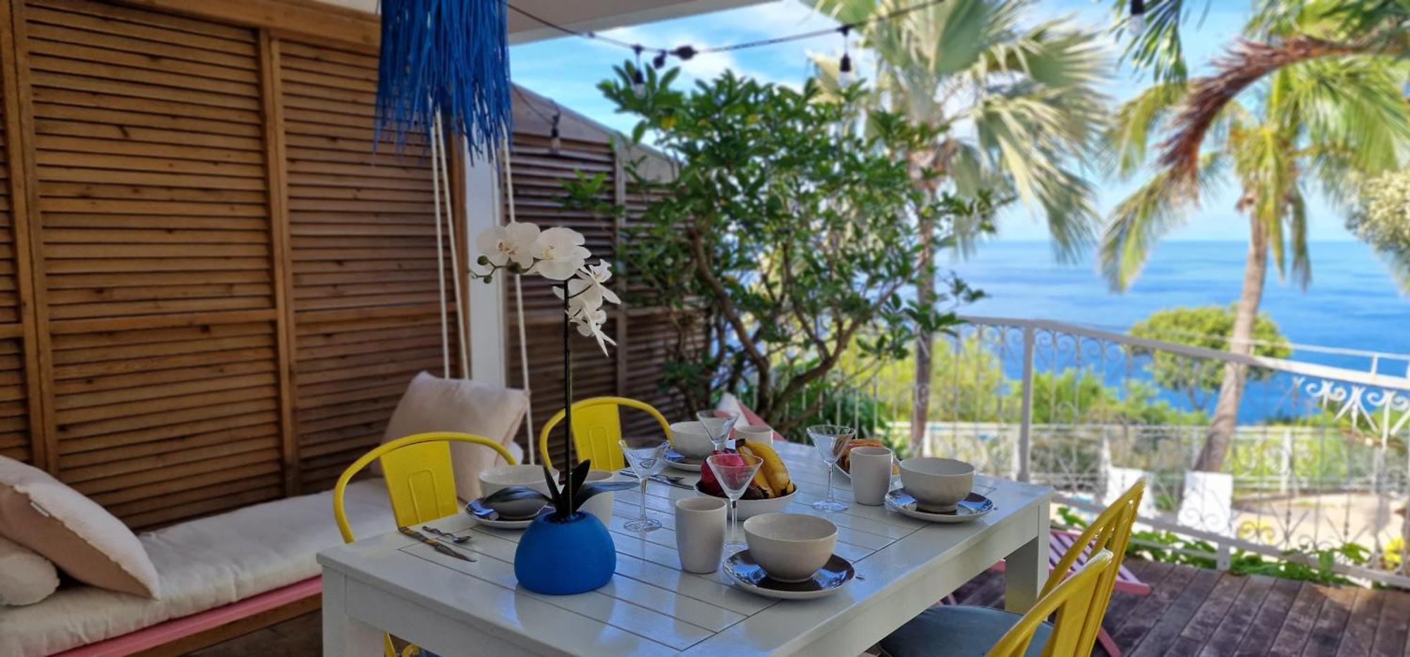 La Boheme, Residence De 5 Appartements Avec Piscine, Vue Ocean, Petite Ile المظهر الخارجي الصورة