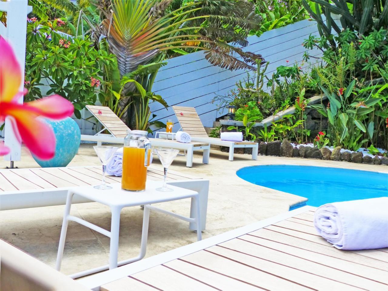 La Boheme, Residence De 5 Appartements Avec Piscine, Vue Ocean, Petite Ile المظهر الخارجي الصورة